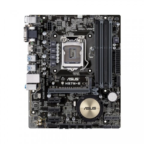 Asus H97M-E (Bild: Asus)