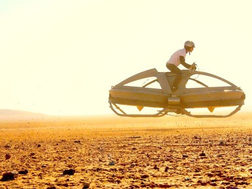 Der Prototyp aus dem Jahr 2012 ist noch schwieriger zu steuern. (Bild: Aerofex)