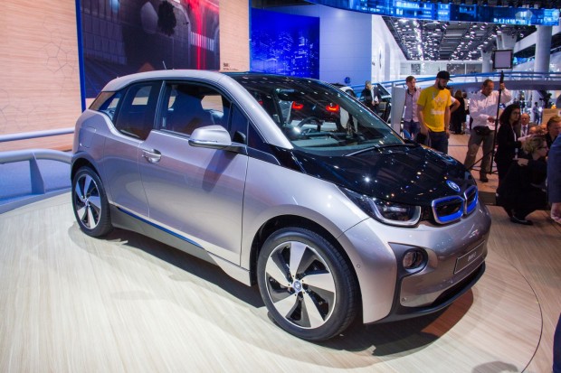 Das Design orientiert sich laut BMW am Elektroauto i3... (Foto: Werner Pluta/Golem.de)