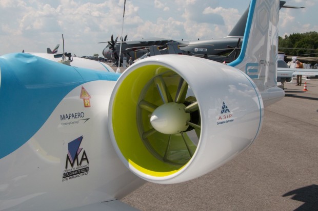 Als Antrieb dienen zwei Mantelpropeller mit Elektromotoren. (Foto: Werner Pluta/Golem.de)