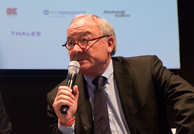 Ohne die Kooperation auf der Erde bekämen die Astronauten dort oben ein Problem, sagte Esa-Chef Dordain. (Foto: Werner Pluta/Golem.de)