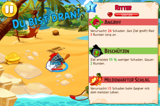 Angry Birds Epic (Screenshots: Golem.de)