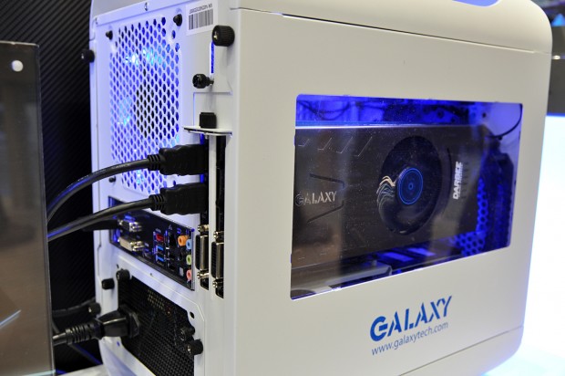 Die Galaxy Geforce GTX 750 Ti Darbee Edition (Bild: Marc Sauter/Golem.de)