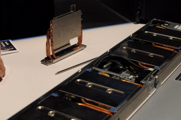 Das Kühlmodul für die Server selbst... (Foto: Andreas Sebayang/Golem.de)