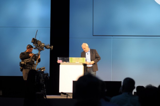 Aus dem 3D-Drucker... (Foto: Andreas Sebayang/Golem.de)