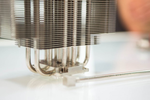 Eckige Enden bei Heatpipes (Bild: Fabian Hamacher/Golem.de)