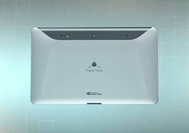 Googles Project-Tango-Tablet (Bild: Google, Screenshot: Golem.de)