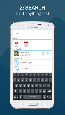 Terrain Home - Android Launcher (Bild: Terrain)