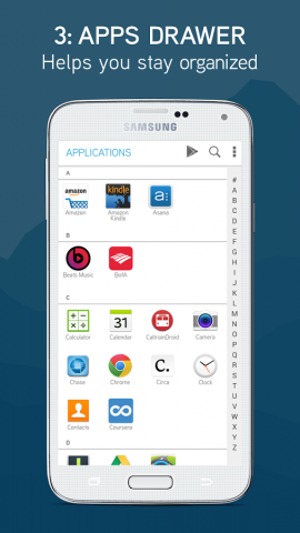 Terrain Home - Android Launcher (Bild: Terrain)