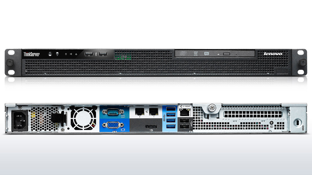Lenovo Thinkserver RS140: Kompakter Rackserver für 530 Euro - Golem.de