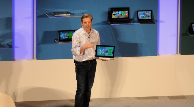 Nick Parker mit HP Pro X2.(Fotos: Nico Ernst)