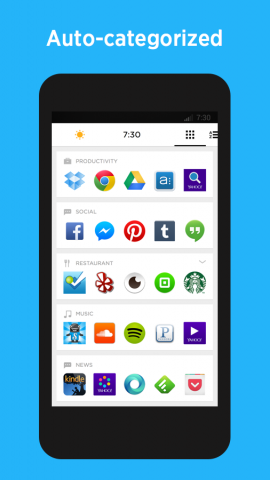 Aviate Launcher (Bild: Yahoo)