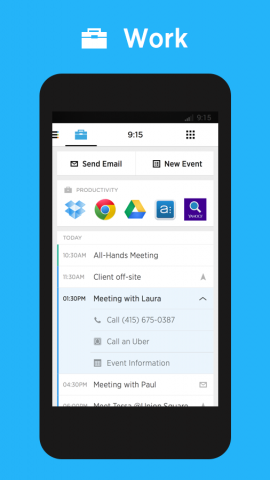Aviate Launcher (Bild: Yahoo)