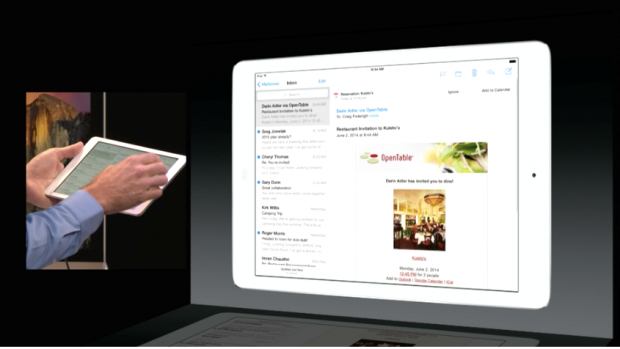 Das neue iOS 8 (Screenshot: Golem.de)