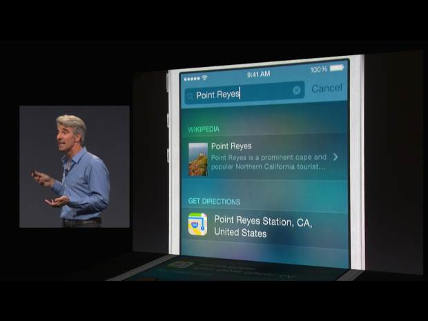 Das neue iOS 8 (Screenshot: Golem.de)