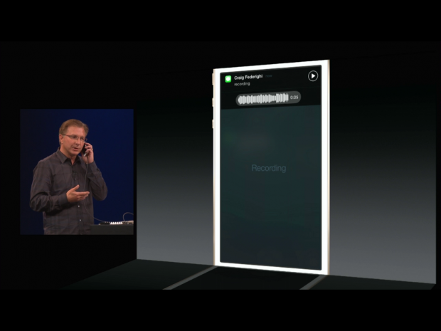 Das neue iOS 8 (Screenshot: Golem.de)