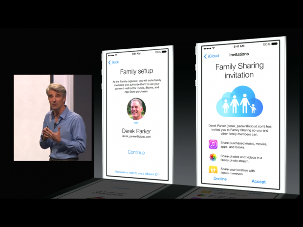 Das neue iOS 8 (Screenshot: Golem.de)