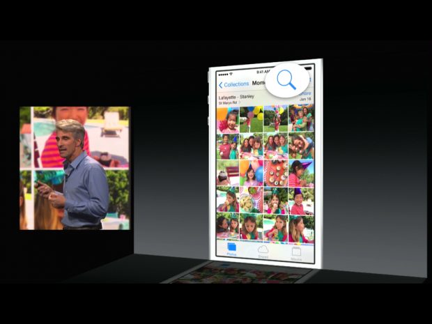 Das neue iOS 8 (Screenshot: Golem.de)