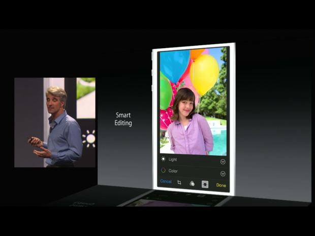 Das neue iOS 8 (Screenshot: Golem.de)