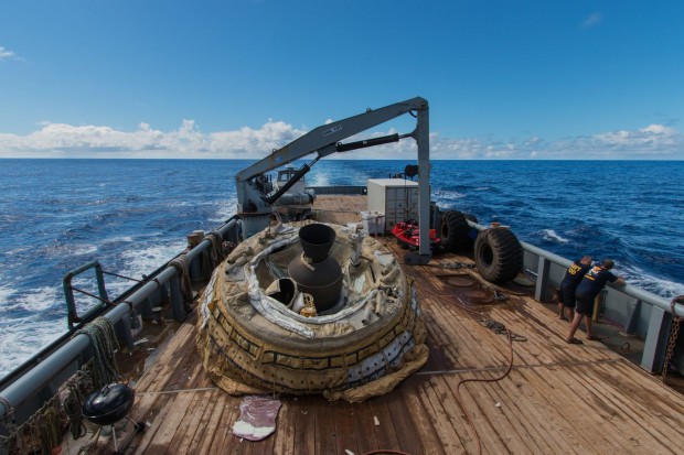 Zwei weitere Teste mit dem LDSD sind für 2015 geplant. (Bild: Nasa/ Caltech)