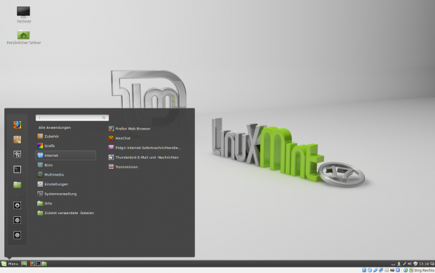 Anwendungen in Linux Mint 17