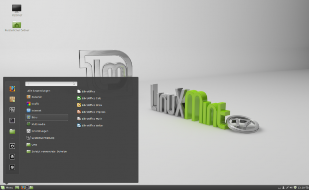 Anwendungen in Linux Mint 17