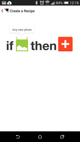 Ein sogenanntes Rezept verbinden die gewählte Aktion ... (Screenshots: Golem.de)