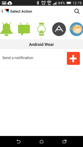 ... mit der Benachrichtigungsfunktion der Smartwatch. (Screenshot: Golem.de)