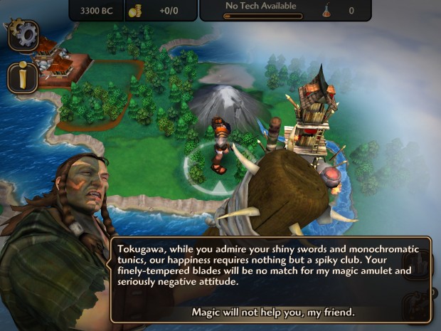 Die Barbaren trifft man meist als erstes im Spiel.