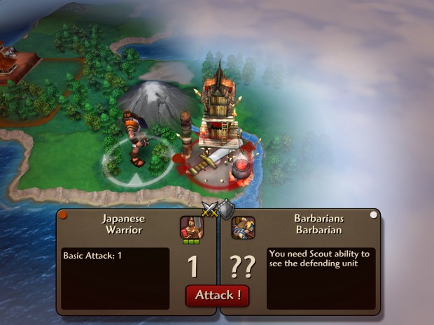 Vor den Kämpfen gibt eine Anzeige Auskunft über die Siegchancen.