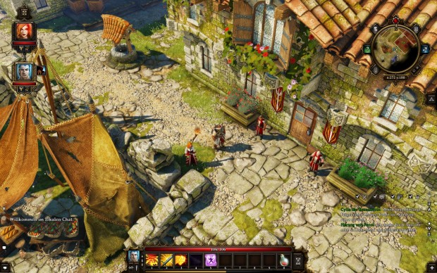 Die Grafik präsentiert sich detailreich und oft sehr bunt.