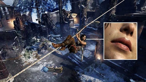 Tomb Raider in 14K mit 1:1-Ausschnitt. (Bilder: Joachim Otahal)