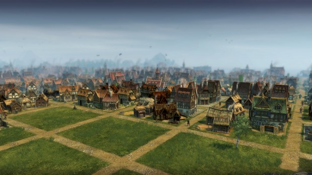 Anno 1404 auf einem 16:9-Monitor ... (Screenshot: Marc Sauter)