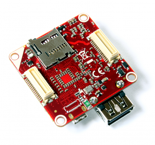 Prototyp des Red-Brick - Rückseite (Foto: Tinkerforge)