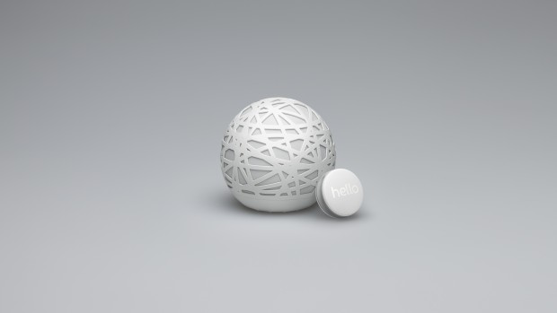 Bewegungen des Schlafenden werden mit einem "Schlafpille" genannten Zusatzgerät gemessen, das unter das Kopfkissen gelegt wird. (Bild: Hello Inc.)