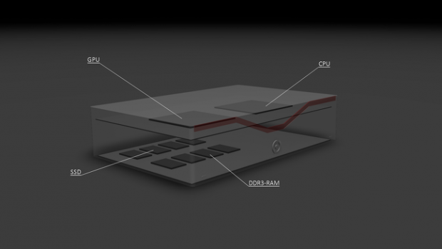 Die Anordnung der Komponenten (Bild: Silentpower)