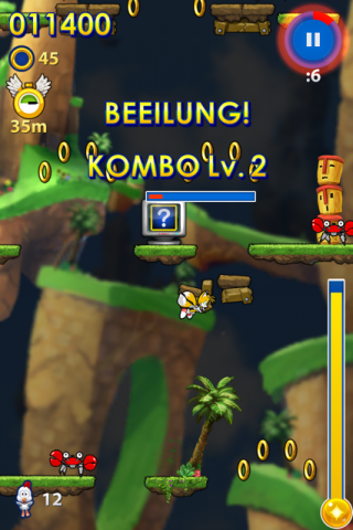 Sonic Jump Fever (Screenshot: Golem.de)