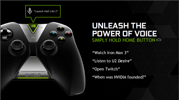 Nvidia stellt das Shield Tablet vor. (Folien: Nvidia)