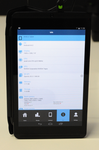 Das SoC läuft mit 2,2 GHz. (Foto: Nico Ernst)