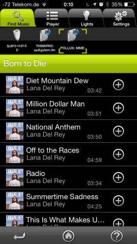 Hier greifen wir auf einen Windows Media Player zu. (Screenshot: Golem.de)