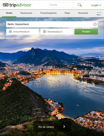 Tripadvisor-App für Android (Bild: Tripadvisor)