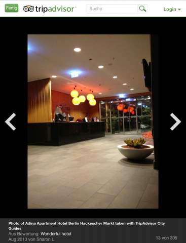 Tripadvisor-App für Android (Bild: Tripadvisor)