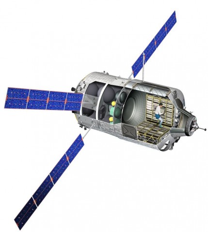 Das in Europa entwickelte Raumfahrzeug ist für die Versorgung der ISS gedacht. (Grafik: D. Ducros/Esa)
