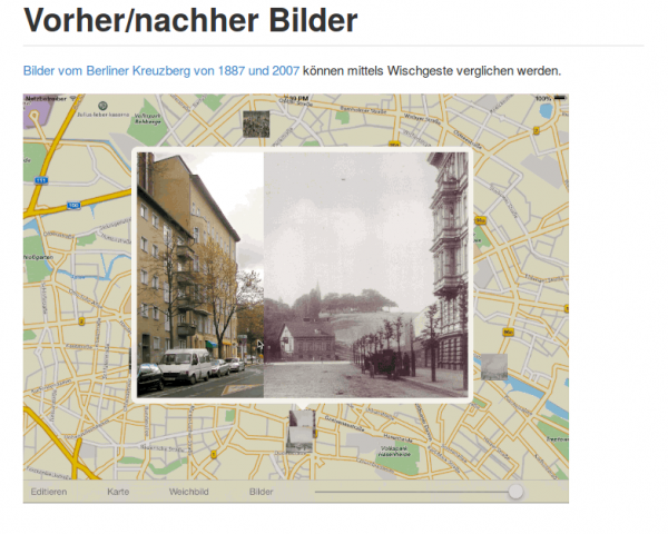 Screenshot von der App "Alt-Berlin: Die historische Entwicklung Berlins" von Claus Höfele (Fotos und Screenshots: Golem.de) 