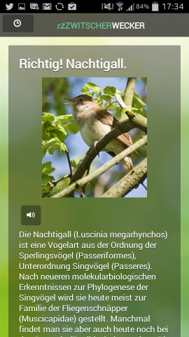 ...verstummt der Wecker.