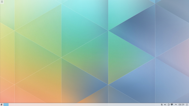Am Desktop-Konzept ändert sich fast nichts. (Bild: KDE / Screenshot Golem.de)
