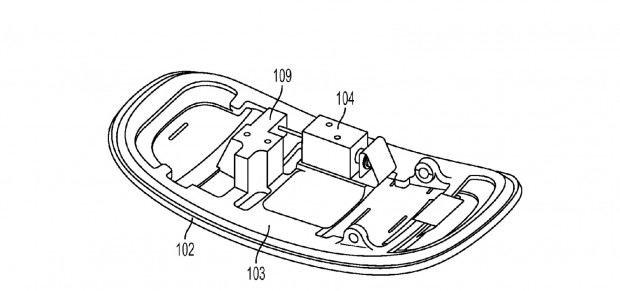 Patentantrag 20140225832 ("Force Sensing Mouse") (Bild: US-Patent- und Markenamt)