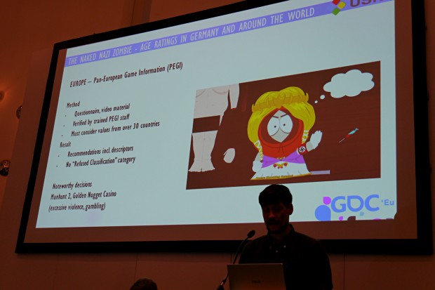 Altersfreigaben weltweit (Foto: Marc Sauter/Golem.de, Folie: USK)