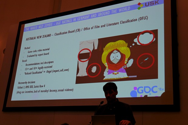 Altersfreigaben weltweit (Foto: Marc Sauter/Golem.de, Folie: USK)