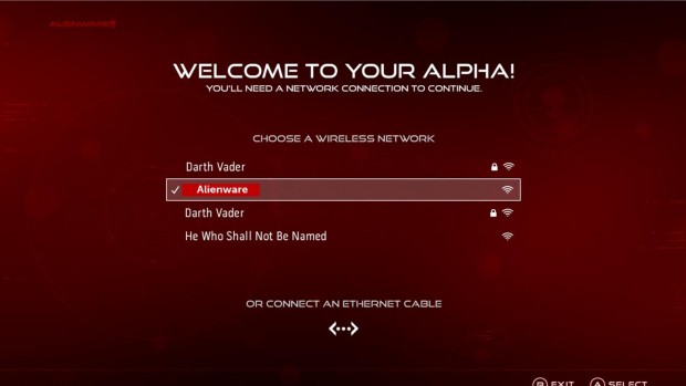 Konfiguration der Alienware Alpha (Bild: Alienware)